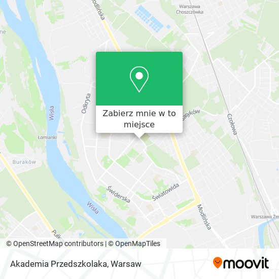 Mapa Akademia Przedszkolaka