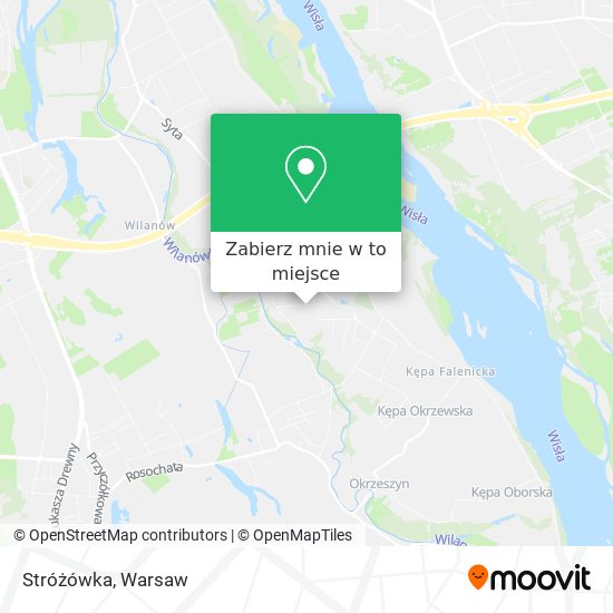 Mapa Stróżówka