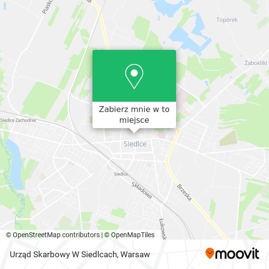 Mapa Urząd Skarbowy W Siedlcach