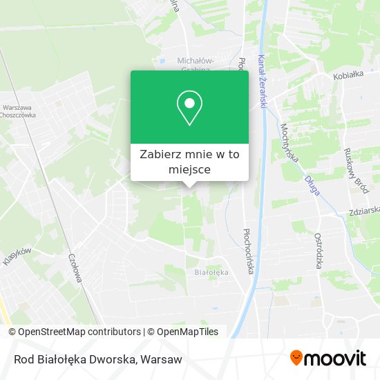 Mapa Rod Białołęka Dworska