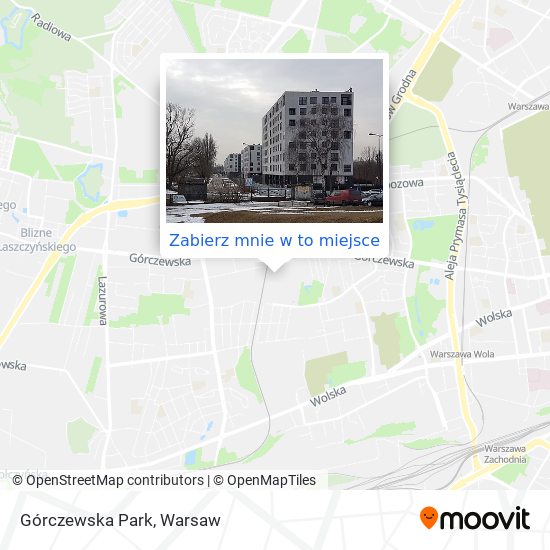 Mapa Górczewska Park