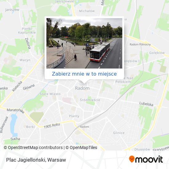 Mapa Plac Jagielloński