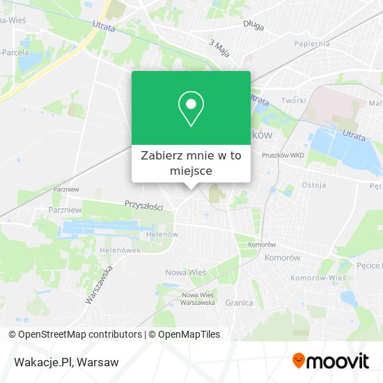 Mapa Wakacje.Pl