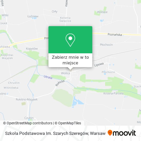 Mapa Szkoła Podstawowa Im. Szarych Szeregów