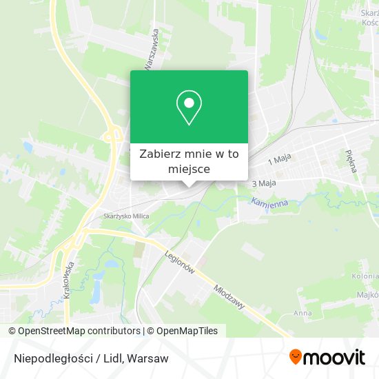 Mapa Niepodległości / Lidl