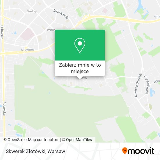 Mapa Skwerek Złotówki