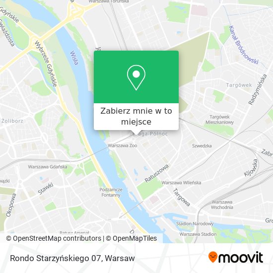 Mapa Rondo Starzyńskiego 07