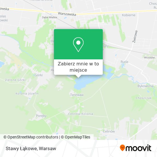 Mapa Stawy Łąkowe