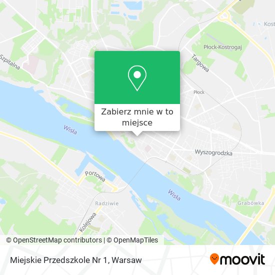 Mapa Miejskie Przedszkole Nr 1