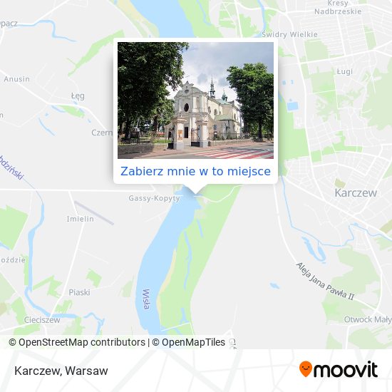 Mapa Karczew