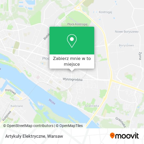 Mapa Artykuły Elektryczne