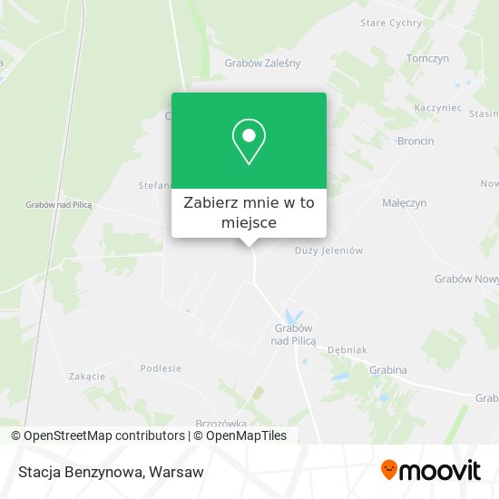 Mapa Stacja Benzynowa