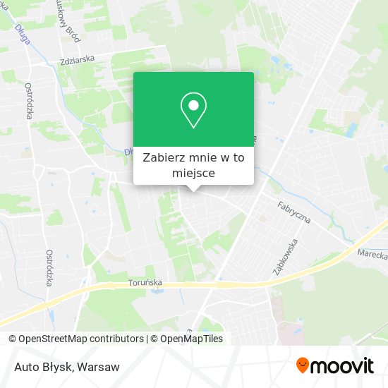 Mapa Auto Błysk