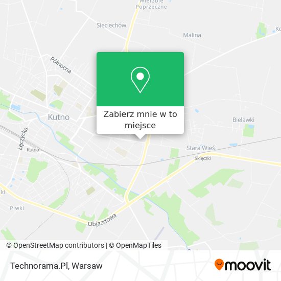 Mapa Technorama.Pl