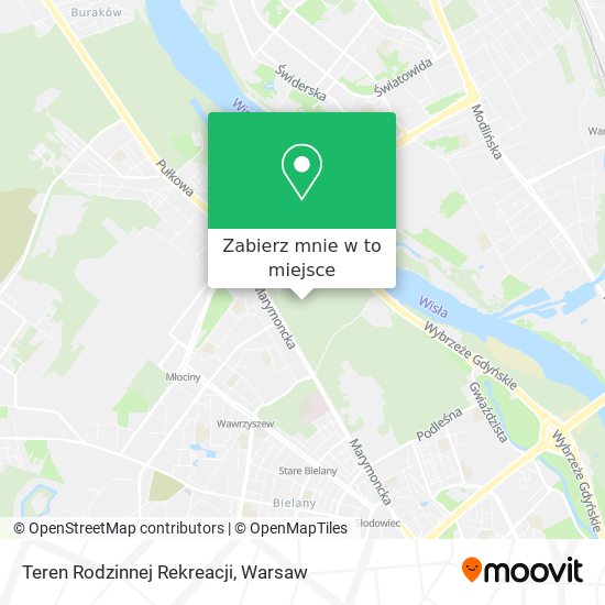 Mapa Teren Rodzinnej Rekreacji