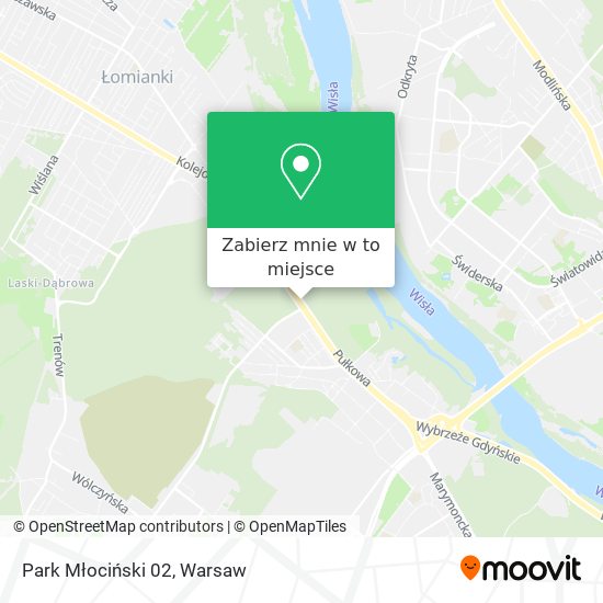 Mapa Park Młociński 02