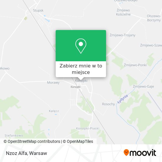 Mapa Nzoz Alfa