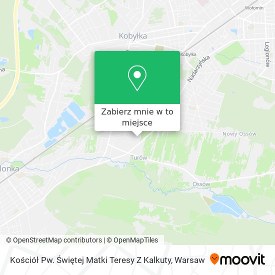 Mapa Kościół Pw. Świętej Matki Teresy Z Kalkuty