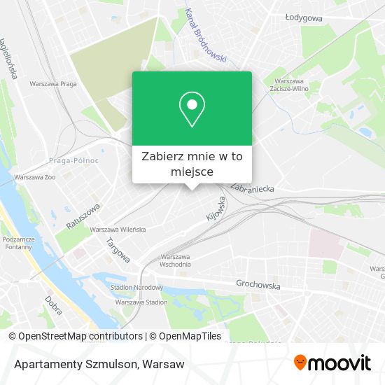 Mapa Apartamenty Szmulson