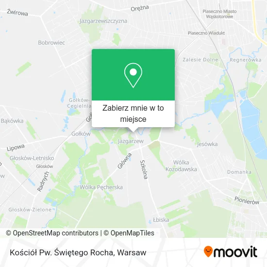 Mapa Kościół Pw. Świętego Rocha