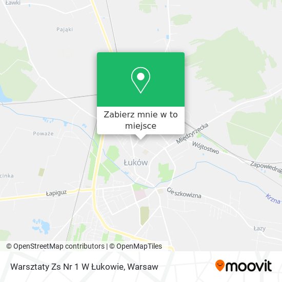 Mapa Warsztaty Zs Nr 1 W Łukowie