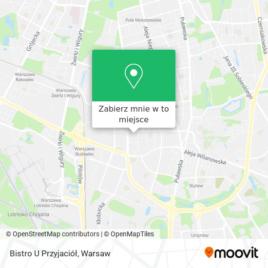 Mapa Bistro U Przyjaciół