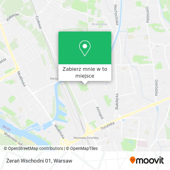 Mapa Żerań Wschodni 01