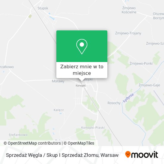 Mapa Sprzedaż Węgla / Skup I Sprzedaż Złomu