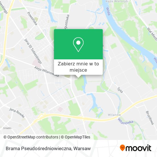 Mapa Brama Pseudośredniowieczna