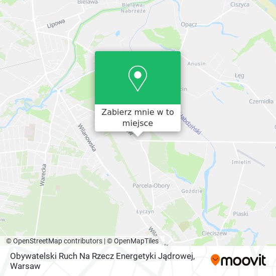 Mapa Obywatelski Ruch Na Rzecz Energetyki Jądrowej