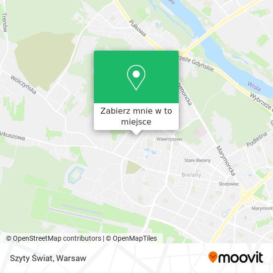 Mapa Szyty Świat