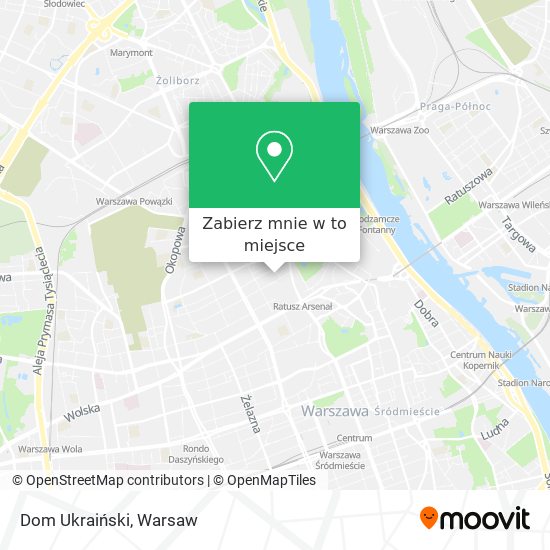 Mapa Dom Ukraiński