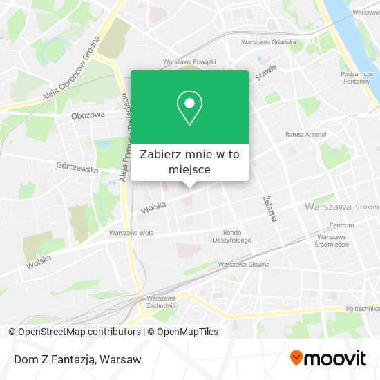 Mapa Dom Z Fantazją