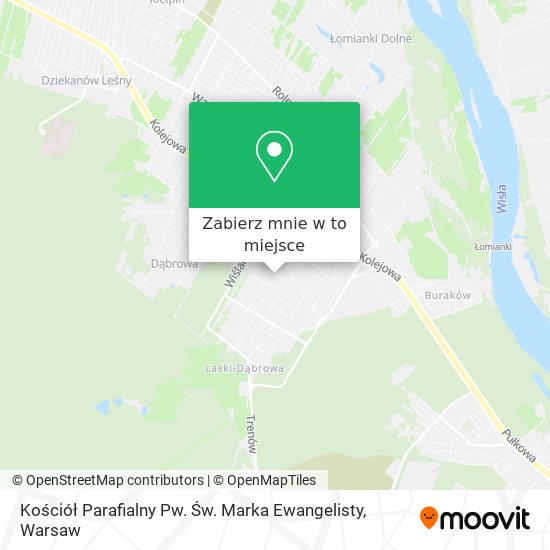 Mapa Kościół Parafialny Pw. Św. Marka Ewangelisty