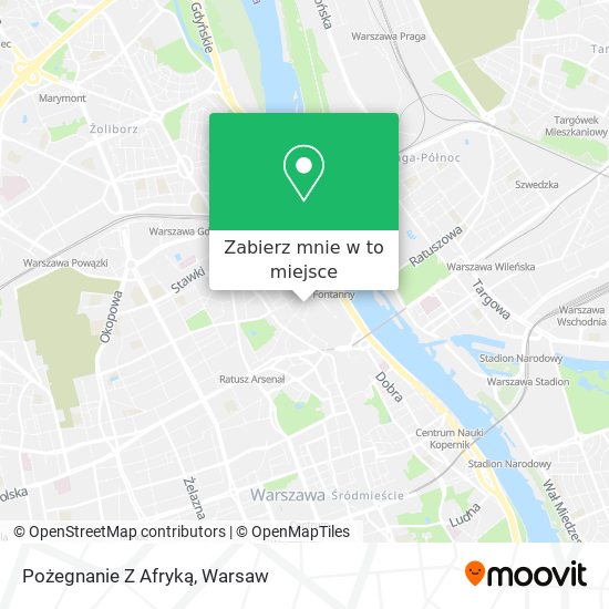 Mapa Pożegnanie Z Afryką