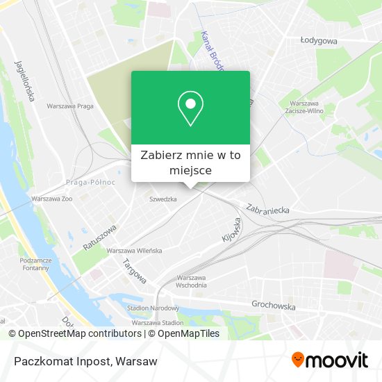 Mapa Paczkomat Inpost