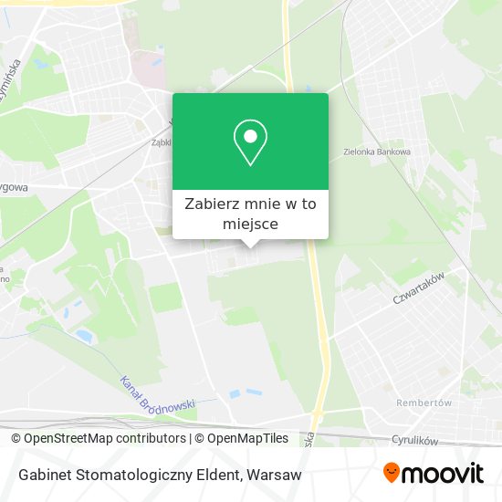 Mapa Gabinet Stomatologiczny Eldent