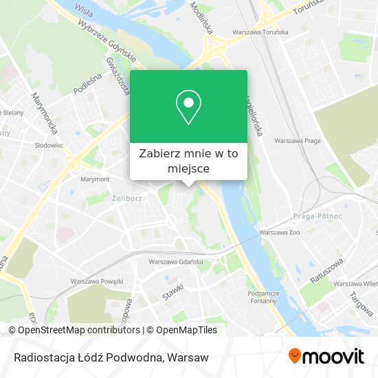 Mapa Radiostacja Łódź Podwodna