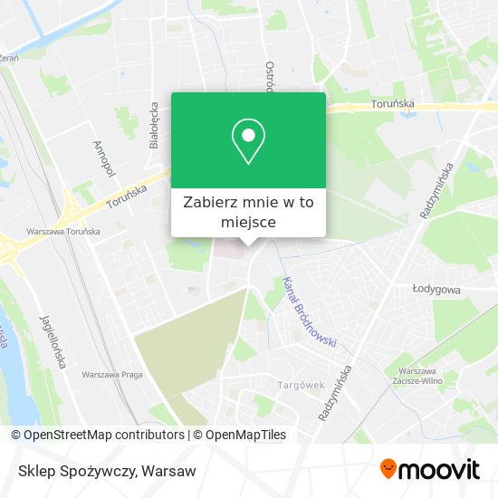 Mapa Sklep Spożywczy