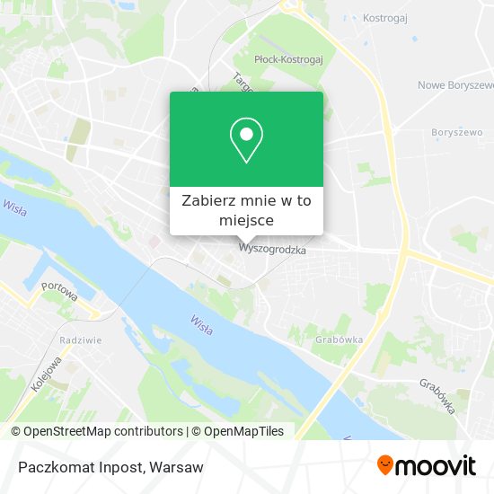 Mapa Paczkomat Inpost