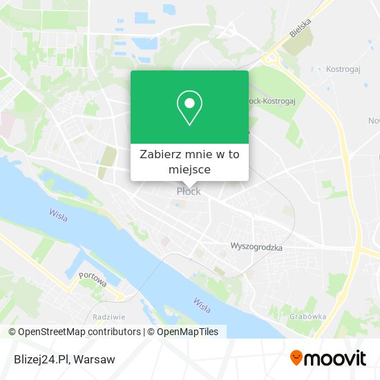 Mapa Blizej24.Pl