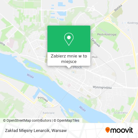 Mapa Zakład Mięsny Lenarcik