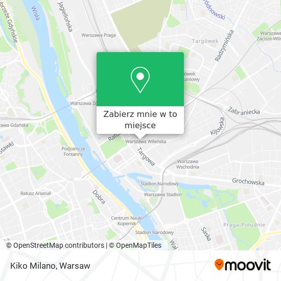 Mapa Kiko Milano