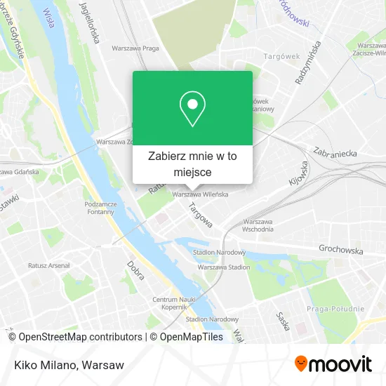 Mapa Kiko Milano