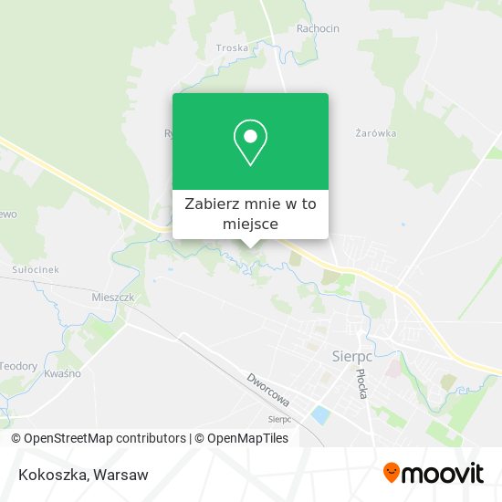 Mapa Kokoszka