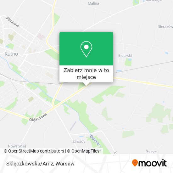 Mapa Sklęczkowska/Amz