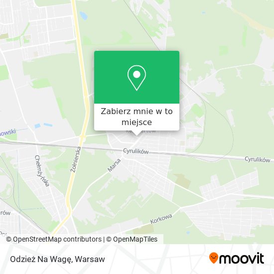 Mapa Odzież Na Wagę