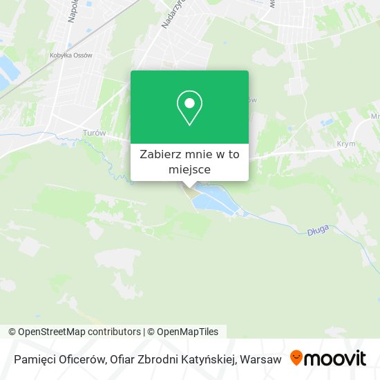 Mapa Pamięci Oficerów, Ofiar Zbrodni Katyńskiej