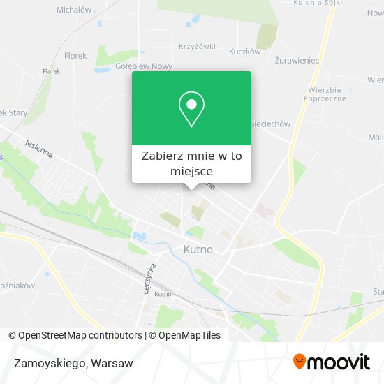 Mapa Zamoyskiego