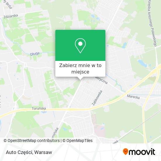 Mapa Auto Części